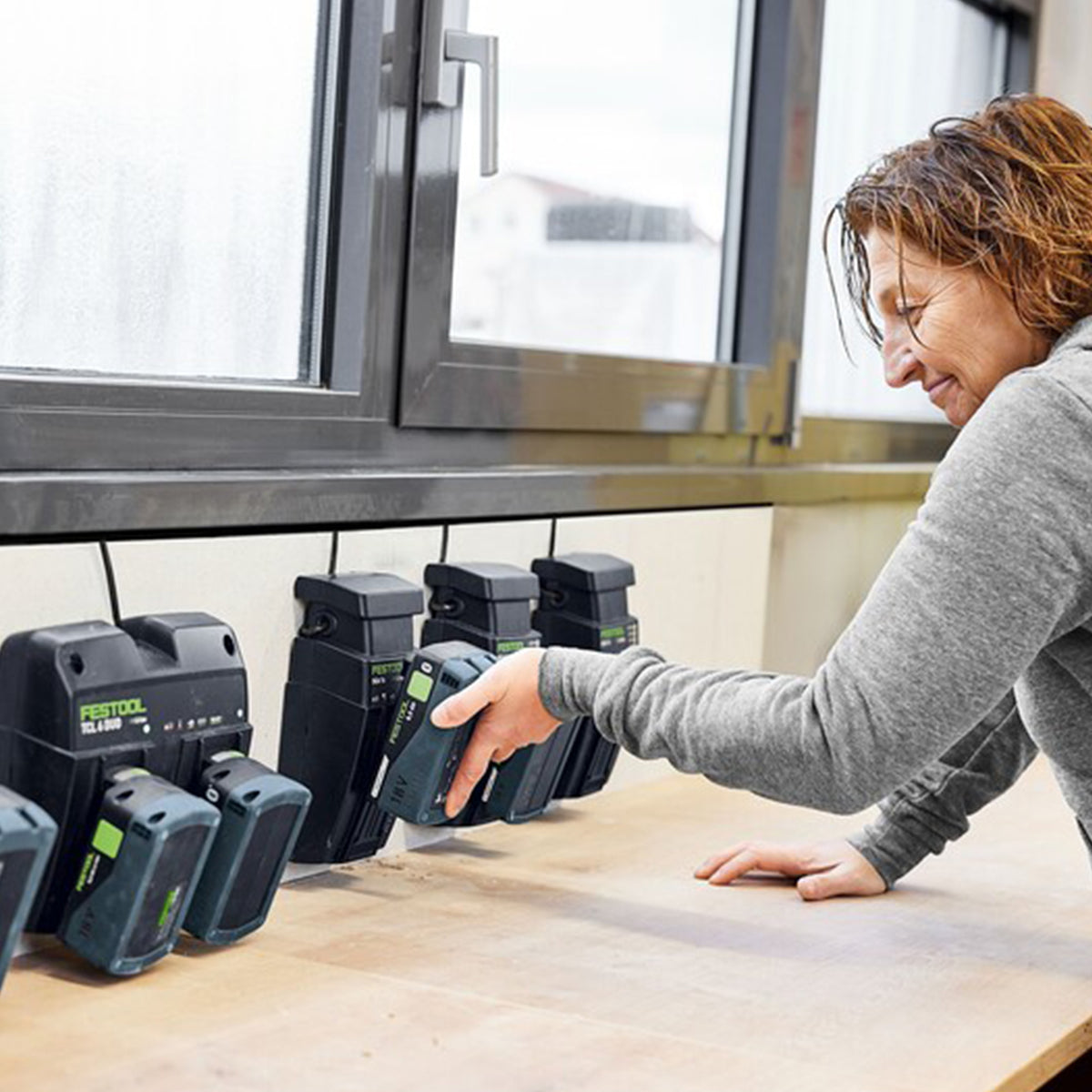 Batterie et chargeur Festool Energy Set SYS 18 V 2 x 5,0/TCL 6 DUO