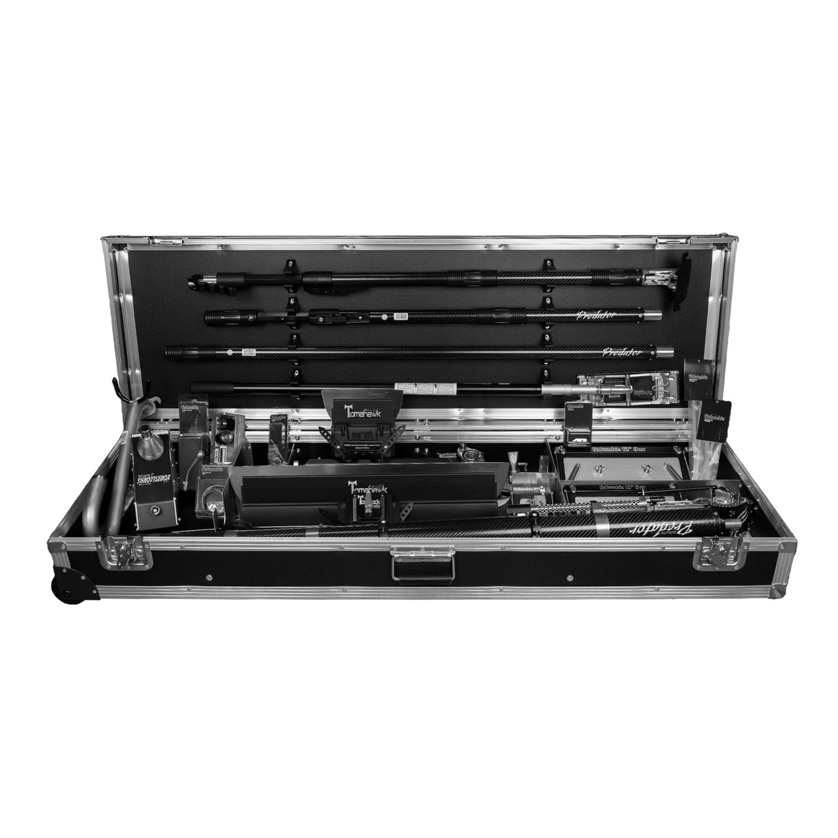 Columbia Predator Tactical Set with automatic taping tools, repair kits, and black case