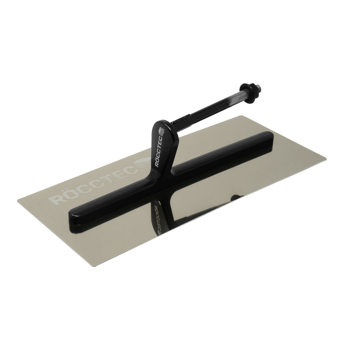 RoccTec Premium Gold Stainless Steel Curved Trowel - Choose Your Handle