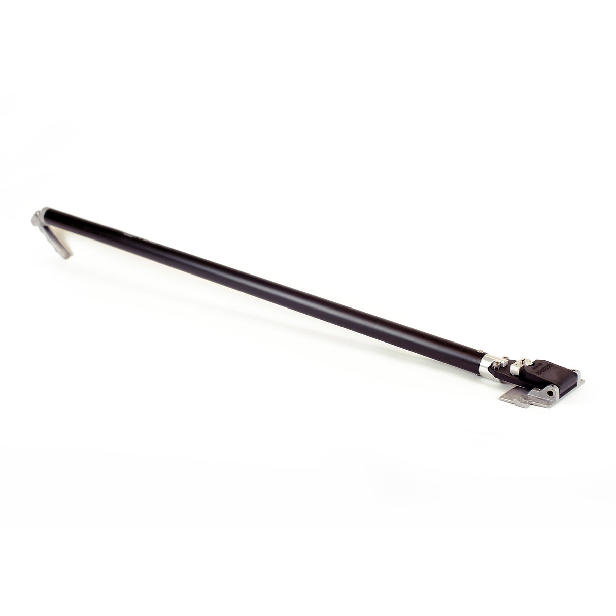 Black Columbia 180 Grip Flat Box handle with gunmetal grey break handle and head, side view
