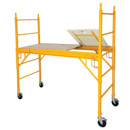 Circle Brand 6' Steel Rolling Tower Scaffold with Hatch in Platform