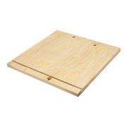 Respaldo de madera contrachapada