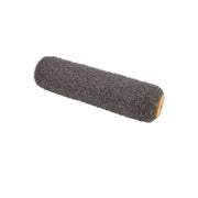 12-inch TapeTech Premium Drywall Compound Roller with grey nap and yellow frame, left quarter view
