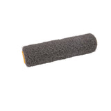 12-inch TapeTech Premium Drywall Compound Roller with grey nap and yellow frame, right quarter view