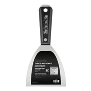 4-inch Columbia 3Way Putty Knife with stainless steel blade and black nylon handle