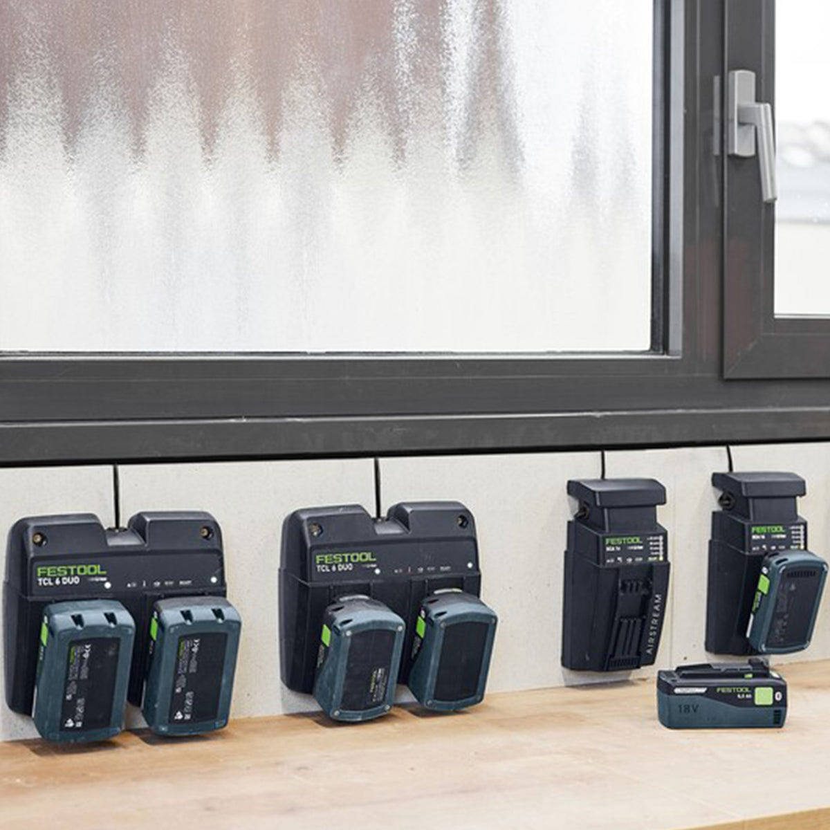 Batterie et chargeur Festool Energy Set SYS 18 V 2 x 5,0/TCL 6 DUO