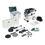 Ponceuse murale Festool Planex 2.0 LHS 225 EQI-Plus & Aspirateur CT 36 EI AC avec kit de démarrage abrasifs ***PRÉCOMMANDE***