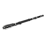 Columbia One Predator Automatic Taper made from black carbon fiber and steel components, top view