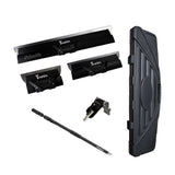 Columbia Predator taping set with 3 Tomahawk skimming blades, handle, adaptor, and carrying case