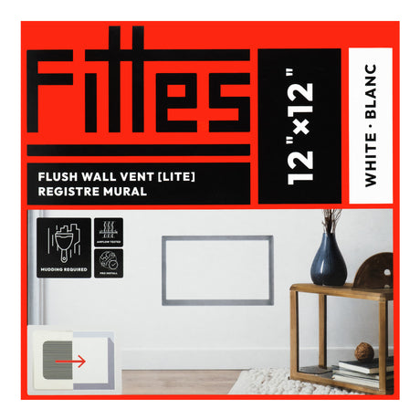 Aria Lite Flush Wall Vent Return