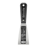 2-inch Columbia Joint Knife with stainless steel blade and black nylon handle with steel hammer head