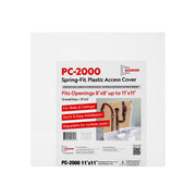 Acudor Spring Fit Plastic Flush Access Cover PC-2000