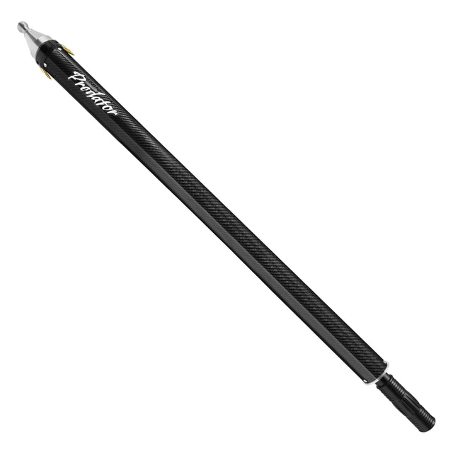 42-inch Columbia Predator Cam Lock Tube with black carbon fiber body and aluminum components