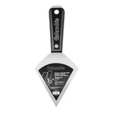 3.5-inch Columbia Pointing Knife with stainless steel blade and black nylon handle with steel hammer head