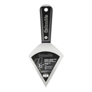 3.5-inch Columbia Pointing Knife with stainless steel blade and black nylon handle with steel hammer head