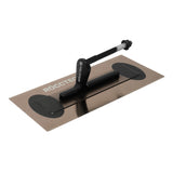 RoccTec Medium Flex Premium Gold Stainless Steel Trowel - 120mm Wide - Choose Your Handle