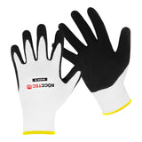 RoccTec PowerGrip Multi-Purpose Drywall Safety Gloves - White