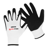 RoccTec PowerGrip Multi-Purpose Drywall Safety Gloves - White