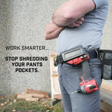 Holstery DriverMaster Pro - Clip-On Holster for Drills, Impacts, and Nailers