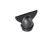 Black TapeTech CTA01TT Compound Tube Filler Adapter with a flat opening and threaded end for a compound tube, top view