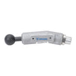 Grey Asgard Angle Head Adaptor with black ball bearing and thread attachement, side view