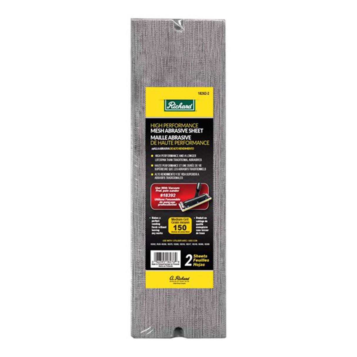 Richard High Performance Mesh Abrasive Sheets