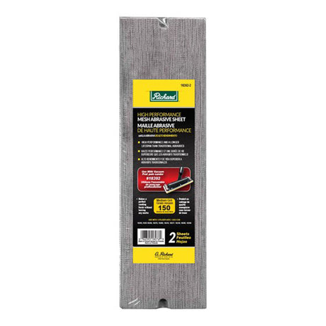 Richard High Performance Mesh Abrasive Sheets