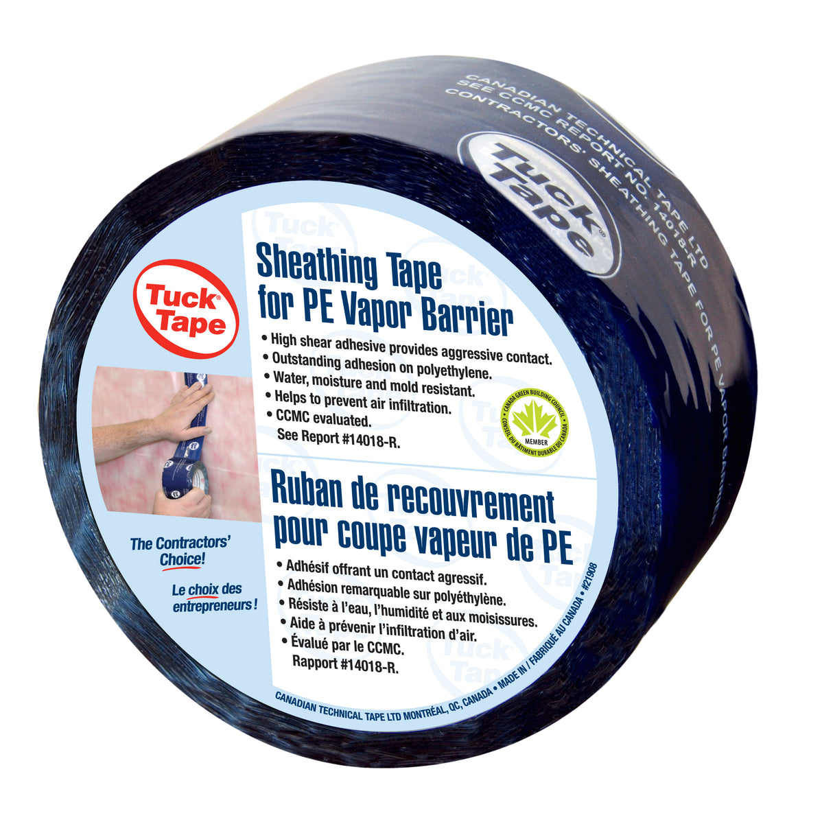 Tuck Tape Blue Sheathing Tape 60mm x 55m