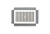 Envisivent Removable Magnetic Mud-In Flush Mounted Wall/Ceiling Air Supply Vent