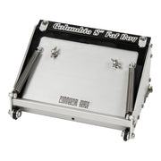 8-inch Columbia Inside Track Fat Boy Finishing Box made from billet aluminum and steel componenets, top back view