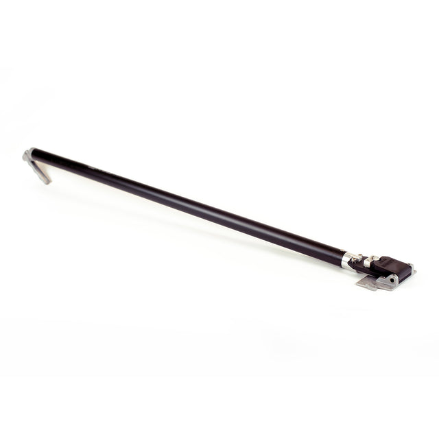 Black Columbia 180 Grip Flat Box handle with gunmetal grey break handle and head, side view