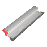 24-inch Level 5 Skimming Blade with a stainless steel blade, red composite end caps, and a grey plastic body